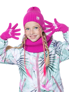 Перчатки детские NIKASTYLE 15м9223, розовый, 15