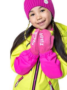 Варежки детские NIKASTYLE 14м8223, розовый, 14