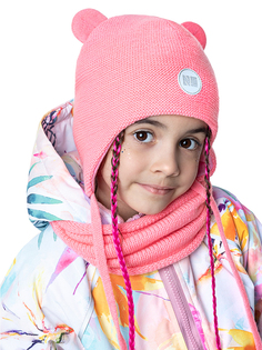 Шапка детская NIKASTYLE 11м7223, фламинго, 48