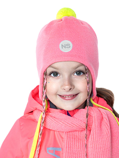 Шапка детская NIKASTYLE 11м7823, фламинго, 48