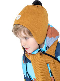 Шапка детская NIKASTYLE 11м7923, желтый, 50-52