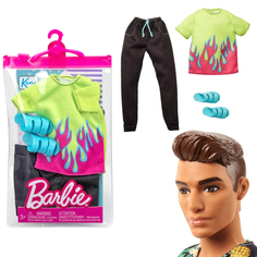 Одежда и обувь для куклы Barbie Кен Барби серия Мода, HBV40