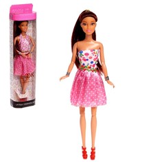 Кукла-модель шарнирная Анна в платье, МИКС, 7023871W No Brand