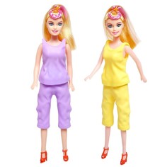 Кукла-модель Анна в пластиковом костюме, МИКС, 5206347W No Brand