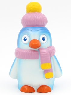 Игрушка для купания Кудесники СИ-127-01 разноцветный Фигурка-игрушка "Пингвин в шапке"