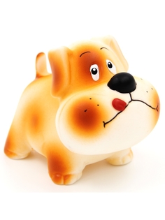 Игрушка для купания Кудесники СИ-184-01 разноцветный Фигурка-игрушка Собачка Барбос-1