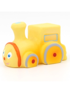 Игрушка для купания Кудесники СИ-434-02 разноцветный Фигурка-игрушка Паровозик маленький