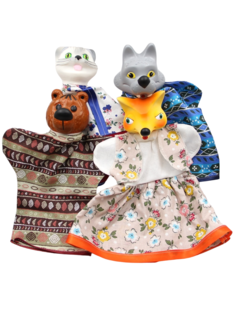 Кукла-перчатка Кудесники Домашний кукольный театр Кот-рыболов СИ-688-01
