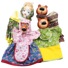 Кукла-перчатка Кудесники Домашний Кукольный театр Три медведя СИ-703-01