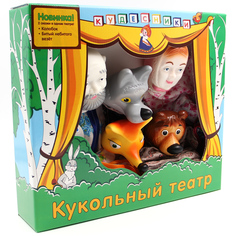 Кукла-перчатка Кудесники Театр 2в1 Колобок, Битый не битого везет СИ-815-01