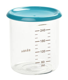 Контейнер для детского питания Beaba MAXI JARS, 240 мл (Синий)