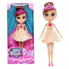 Кукла Barbie Little Ballerina Bebops Желтое платье