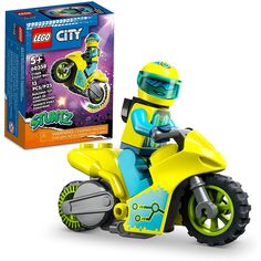 Конструктор LEGO City Stuntz 60358 Кибер трюковый байк