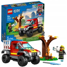 Конструктор LEGO City 60393 Спасательный пожарный внедорожник