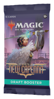 Дополнение для ККИ Magic The Gathering Драфт-бустер издания Streets of New Capenna