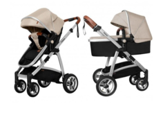 Прогулочная коляска Baby Tilly Futuro AIR T-165 Peanut Beige