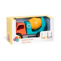 Игрушечная машинка Цементовоз, голубой; желтый; оранжевый, BT2511 Battat