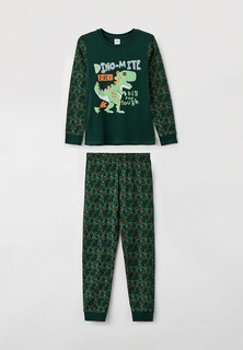 Пижама детская N.O.A. 11178, зеленый, 134 NOA