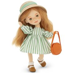 Кукла ORANGE TOYS Sweet Sisters Sunny в полосатом платье 32, Серия: Лето