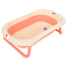 Детская ванна Pituso складная 81,5 см встроенный термометр Pink/Персик