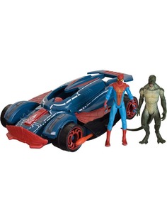 Машина Человек-паук с фигурками Spider-man (со стрельбой, 20 см) Star Friend