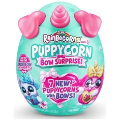 Мягкая игрушка Zuru Rainbocorns сюрприз в яйце Puppycorn Bow Surprise