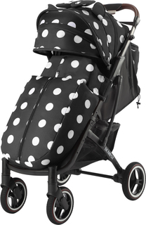 Коляска Yoya Dearest 818 Plus Black Super Wheels 2023 Premium Set Micky с сумкой для мамы