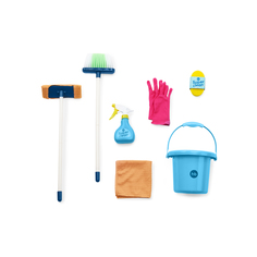 Игровой детский набор для уборки Happy Baby детская швабра, 7 предметов