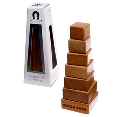 Игрушка деревянная «Магнитная пирамидка» No Brand
