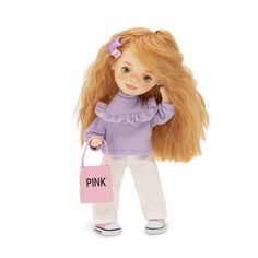 Кукла Orange Toys Sweet Sisters Sunny в сиреневой кофте Весна SS2-14