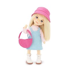 Кукла Orange Toys Sweet Sisters Mia в голубом сарафане Весна SS1-13