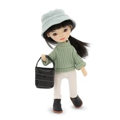 Кукла Orange Toys Sweet Sisters Lilu в зеленом свитере Весна SS4-16
