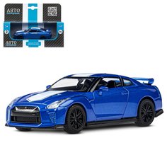 Машинка металлическая инерционная Автопанорама, Nissan GT-R (R35), М1:42, JB1251577