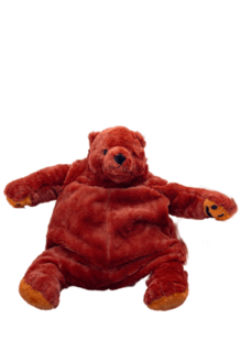 Мягкая плюшевая игрушка Plush Story Медведь коричневый