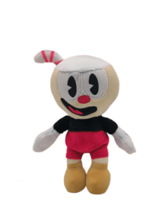 Мягкая игрушка Plush Story Капхэд Cuphead Шоу Чашечка 25 см красный