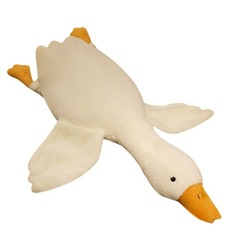 Мягкая игрушка Гусь Утка белый 45 см Plush Story