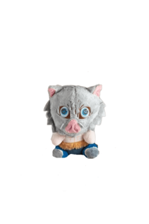 Мягкая игрушка Plush Story Demon Slayer: Kimetsu no Yaiba Иноске Хашибира серый