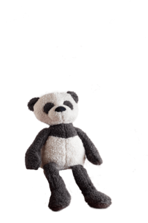 Мягкая игрушка Plush Story Милый Мишутка Панда серый