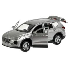 Машинка металлическая ТехноПарк Hyundai Santafe 12см серебристая HYUNDAI SANTAFE2-12-SR