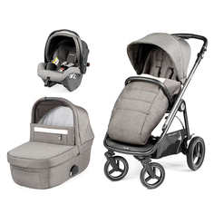 Коляска 3 в 1 Peg-Perego Veloce TC SLK City Grey