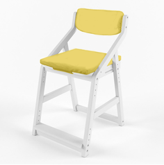 Стул растущий Робин Wood (Вуд) с чехлом, Белый, Сан-Леон