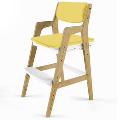 Детский растущий стул Вуди Комбо-Белый с чехлом Сан-Леон Робин Wood