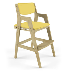 Детский растущий стул Вуди Без покрытия с чехлом Сан-Леон Робин Wood