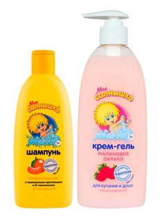 Набор для купания Моё Солнышко Крем-гель 400 мл. + Шампунь 200 мл.