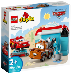 Конструктор LEGO DUPLO 10996 Веселая автомойка Лайтнинг Маккуин и Мэтр