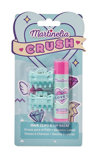 Набор детской косметики Martinelia Crush Hair Clips & Lip Balm Blueberry 3 пр. 11101bl