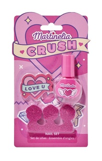 Набор детской косметики для ногтей Martinelia Crush Nail Set Pink 2 предмета 11103
