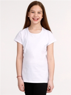 Футболка детская Апрель 1ДДК1487001, белый, 152