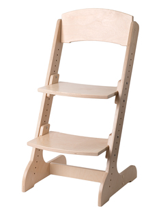 Растущий детский стул ALPIKA-BRAND Classic, натуральный шлифованный