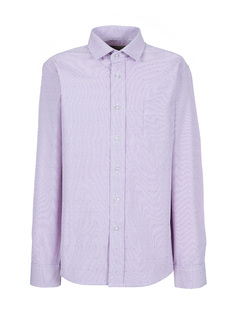 Рубашка детская Tsarevich 7, фиолетовый. белый, 146